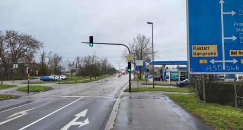 Für Verkehrsfluss auf B3: Fußgänger und Radfahrer werden umgeleitet