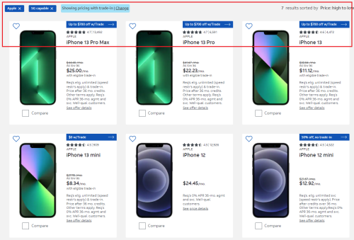 $700 Trade-In Value for my Old iPhone XS Toward New iPhone 13 Pro (Current Promos with AT&T and Verizon)