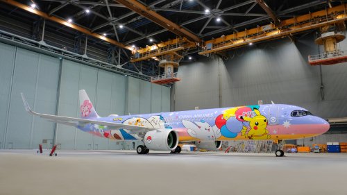 China Airlines unvelies its new Pokemon Jet - Economy Class & Beyond
