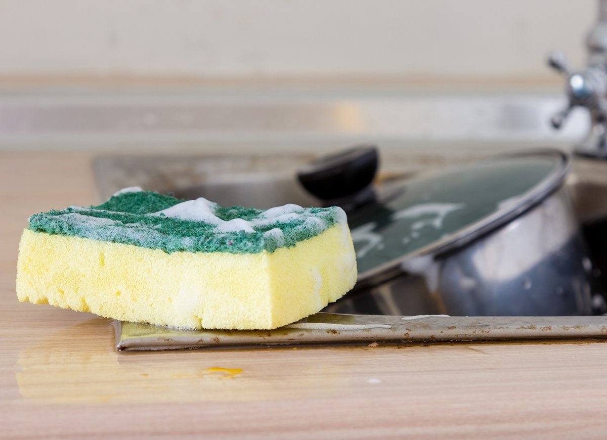 11 Mistakes You’re Making With Your Kitchen Sponge