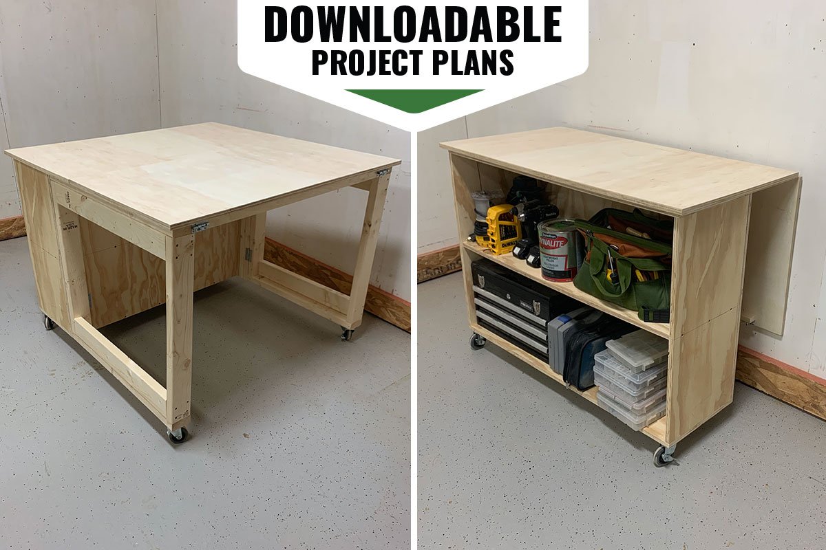 Everything You Need To Build A Versatile Workbench For Your Home Shop ...