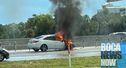 Crash Completely Closes I-95 Southbound At Hillsboro Beach Blvd.