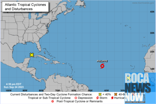 HURRICANE CENTER: Three Systems Now Watched West, East Of Florida