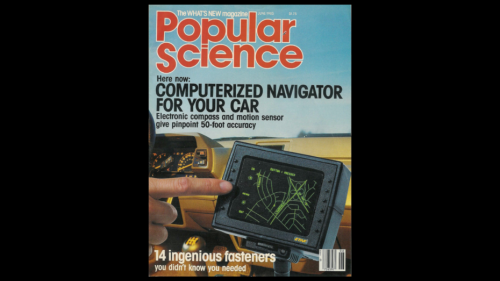 1985's Etak, the original in-car navigation computer