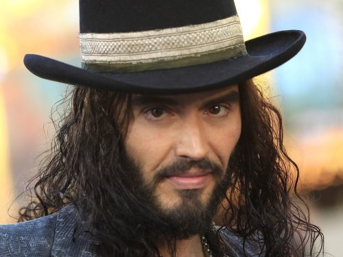 Former comedian Russell Brand ended up selling "magical amulets" for "EMF protection"