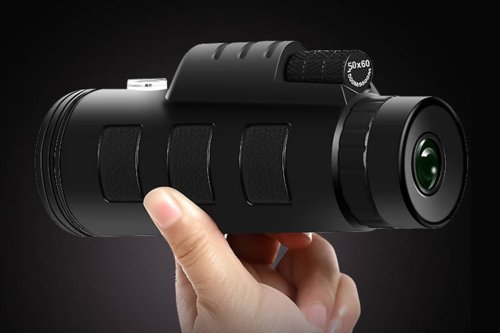 Take a closer look at well, anything, with this high-def monocular telescope!