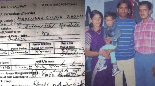 MS Dhoni Viral Railway Appointment Letter Sparks Social Media Frenzy