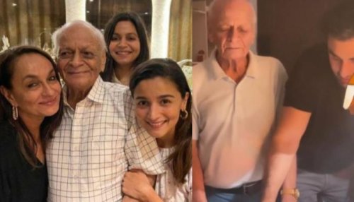 Alia Bhatt's Grandfather Passed Away At 94, Shares Rare Video Of 'Nanu' With Husband, Ranbir Kapoor