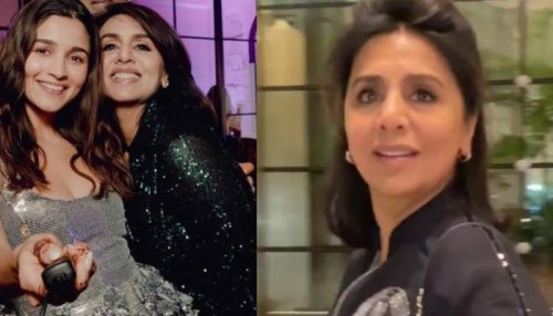 Neetu Kapoor Reacts As Paps Asks Her Whether She Will Meet 'Bahu', Ali Bhatt On Her London Vacation