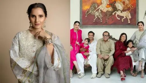 Sania Mirza Celebrates Eid Al-Fitr In Hyderabad With Her Family, Dons Pakistani Designer's Suit