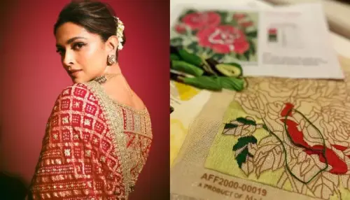 Deepika Padukone Gives A Sneak Peek Of How She Is Enjoying Her Pregnancy, Tries Hand In Embroidery