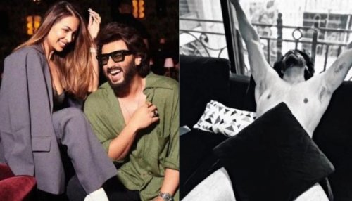 Malaika Arora Trolled For Posting Semi-Nude Picture Of Arjun Kapoor, The Latter Drops Cryptic Post