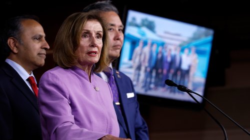 ‘I don’t remember them ever telling us not to go’: Pelosi denies military opposed Taiwan trip