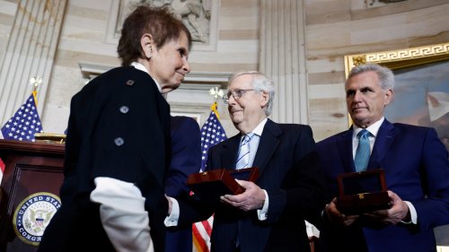 Fallen officer's family snubs McConnell and McCarthy at Jan. 6 gold medal ceremony