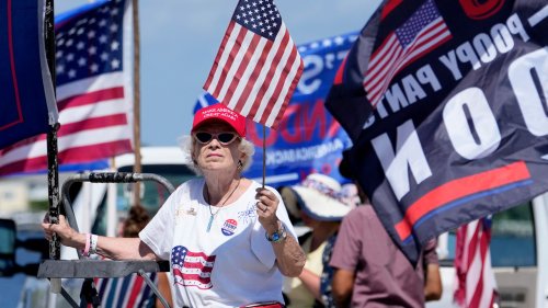 Trump supporters protest near Mar-a-Lago
