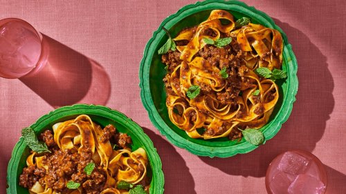 Slicked and Spicy Lamb Noodles