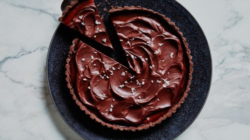 Salted Caramel–Chocolate Tart