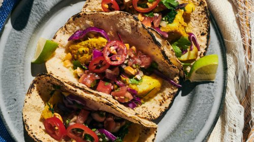 Sizzling Turmeric-Dill Fish Tacos