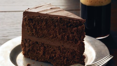 Chocolate Stout Layer Cake with Chocolate Frosting