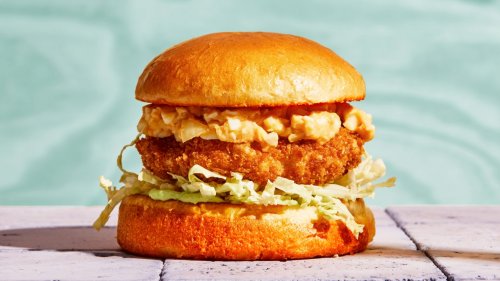 Crispy Golden Shrimp Burgers