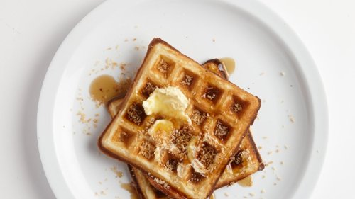 Toasted Coconut Waffles