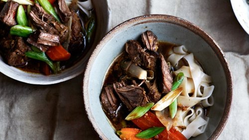 Thai Beef Stew with Lemongrass and Noodles