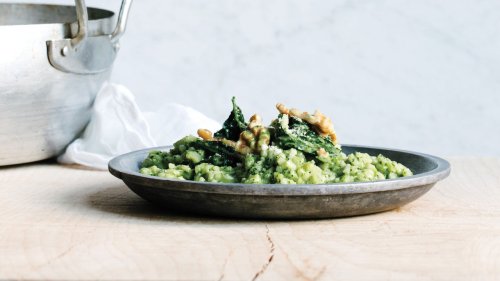 How to Make a Winter Pesto With Kale, Collards, and More