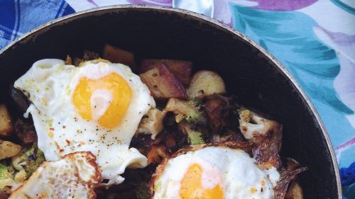 How to Make Off-the-Cuff Breakfast Hash with Whatever You Happen to Have
