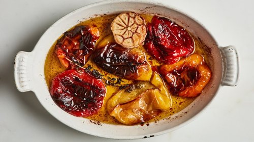 Slow-Cooked Bell Peppers