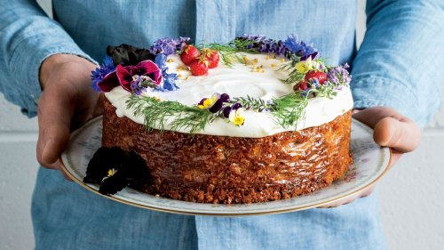 Spiced Honey Cake with Cream Cheese Frosting