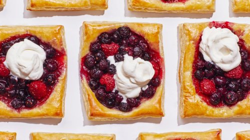 Use Puff Pastry for Easy Individual Berry Tarts