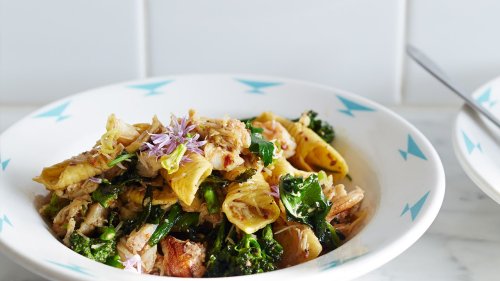 Garganelli with Crab and Broccolini