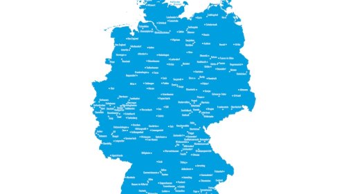 Karte zeigt die witzigsten Ortsnamen in Deutschland