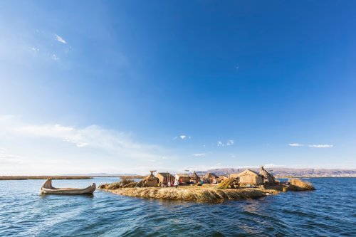 Die einzigartigen schwimmenden Inseln im Titicacasee