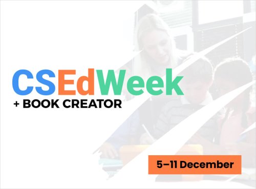 To help you make the most of Computer Science Education week, we’ve compiled a library of CS books shared by teachers. Use these to inspire your own creations or to get students authoring books to demonstrate their learning.