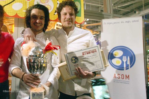 Championnat d'Aquitaine de l'œuf Mayo aux Halles de Bacalan