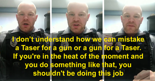 In This Viral Thread, This Policeman Calls Out Lazy Cops Who Pretend To ‘Mistake’ Guns For Tasers