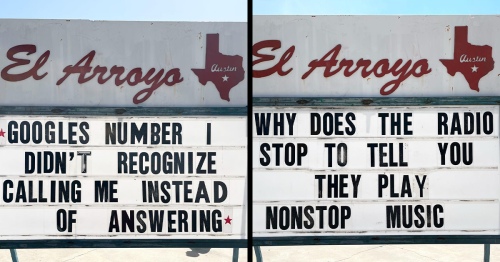 This Restaurant Is Famous For Its Funny Signs, And Here Are 68 Of Its Best Ones (New Pics)