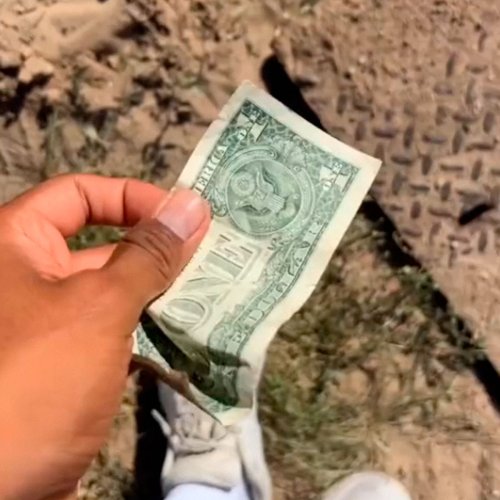 Man Discovers “Sketchy” Plastic Bag Filled With Money And Criminal-Looking Evidence, Goes Viral