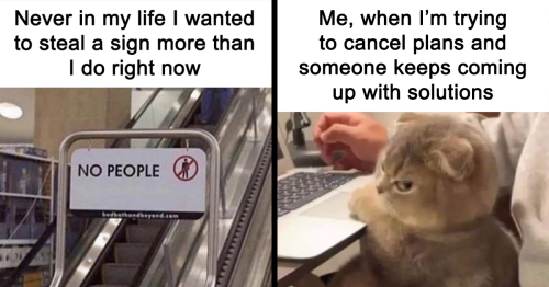 “Introvert Memes”: 50 Of The Funniest Jokes That Sum Up Life As An ...