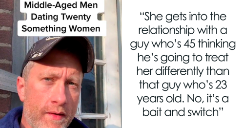 “Stop Using Women As Emotional Scratching Posts”: Radio DJ Claims Middle-Aged Men Who Date Women In Their 20s Need Therapy