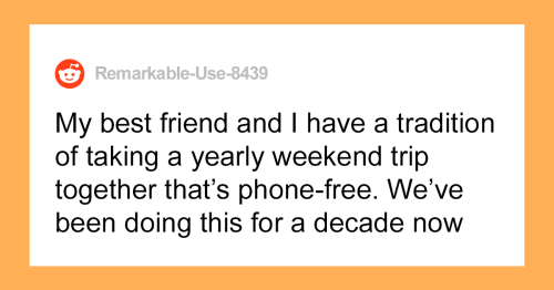 Husband Turns Off Phone During Tech-Free Weekend And Misses An Actual Emergency, Wonders If He Was A Jerk