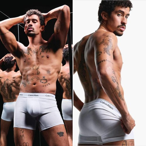 “Who’s Looking At Underwear?”: Bad Bunny’s Bulge In “X-Rated” Calvin Klein Ad Goes Viral