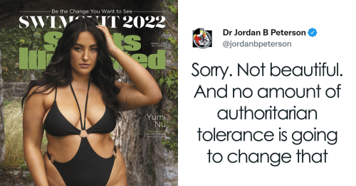 Jordan Peterson Quits Twitter Over Backlash Caused By Calling A Plus-Size Swimsuit Cover Model “Not Beautiful”