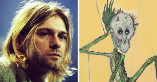 Never-Before-Seen Kurt Cobain Paintings That Reveal New Dimensions Of His Personality