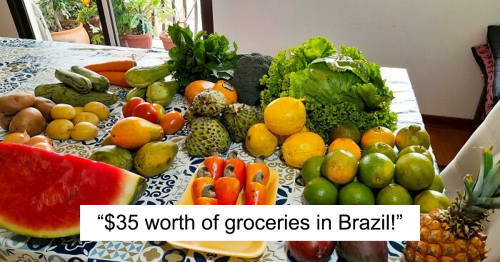 People From The USA And Other Countries Share How Much They Spend On Groceries In 2022 (42 Pics)