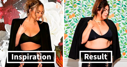Body Acceptance Advocate Dresses Like Celebrities To Show That You Don’t Have To Be Skinny To Look Good (45 New Pics)