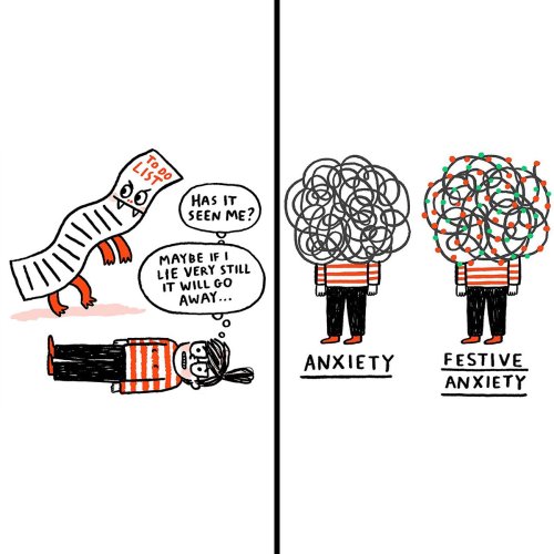 British Artist Shares Her Mental Health Struggles In 45 New Witty Comics
