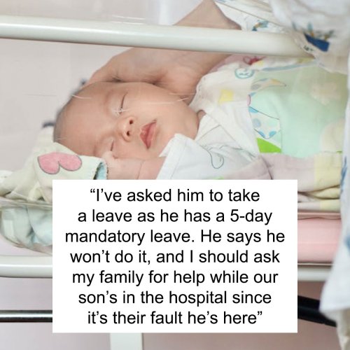 Dad Goes Back To Work While Newborn Battles Pneumonia, Blames Fiance For Baby Getting Sick