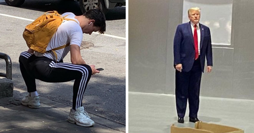 This Instagram Page Is Solely Dedicated To People Standing Weirdly In Public, And Here Are 40 Of The Best Pics